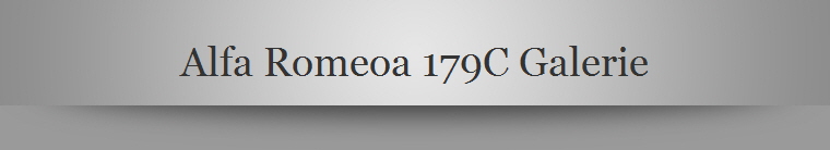 Alfa Romeoa 179C Galerie