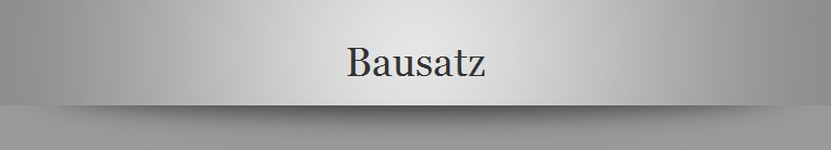 Bausatz