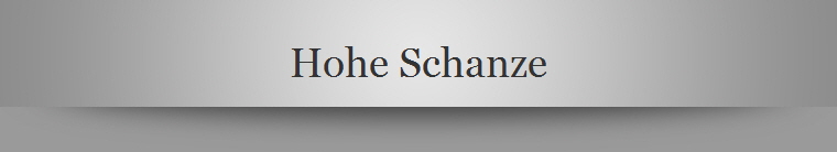 Hohe Schanze