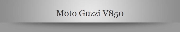 Moto Guzzi V850