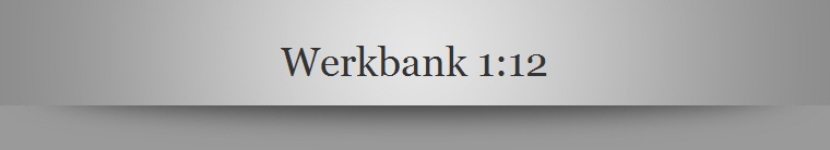 Werkbank 1:12